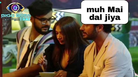 Bigg Boss Ott 2 Live Jiya Shankar ने खिलाया Abhishek Malhan को प्यार से अपने हाथों से खाना