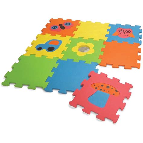 Alfombra De Juegos De Espuma Edushape Piezas X Cm Shopmami