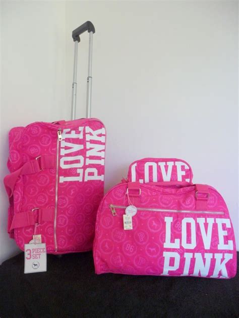 Victorias Secret Luggage Sets Pink Luggage Pink Luggage Sets Pink Bag