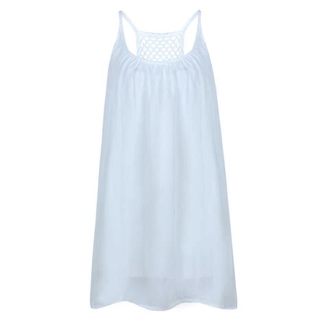 Womens Summer Chiffon Beach Wear Bikini Cover Up Kaftan Boho Swing Sun Dress Us Ebay
