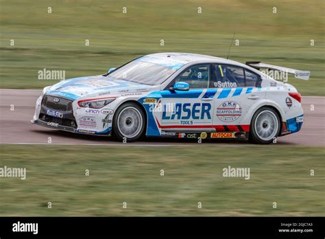 Ashley Sutton In An Infinity Q50 At The BTCC Event At Thruxton In