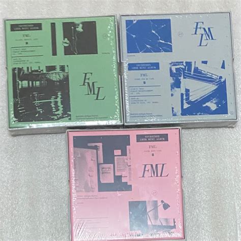 Seventeen Fml Album Sealed Onhand Forst Press Fallen Misfit Lost Faded Mono Life Fight For My