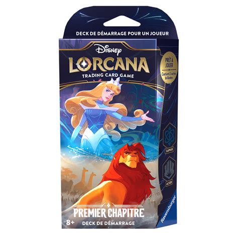 Starter Aurore Et Simba Disney Lorcana Premier Chapitre Team