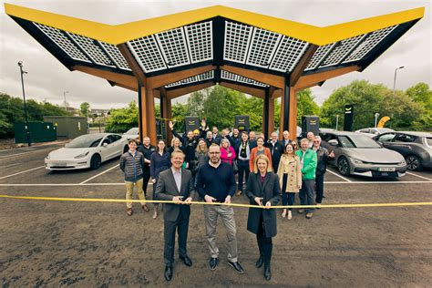 Scotlands Largest Ultra Rapid Ev Charging Hub Opens Used Electric Cars