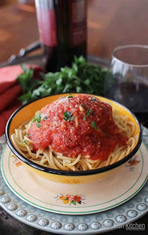 Simple Recipe For Pomodoro Sauce For One A Single Serving Portion Of A