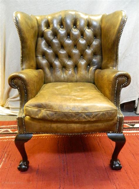 Leather Armchair Antiques Atlas