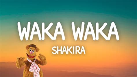 Fozzie Bear Sing Waka Waka Shakira By Darkmoonanimation On Deviantart