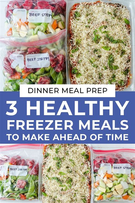 Healthy Freezer Meals To Make Ahead Food Recipe Story