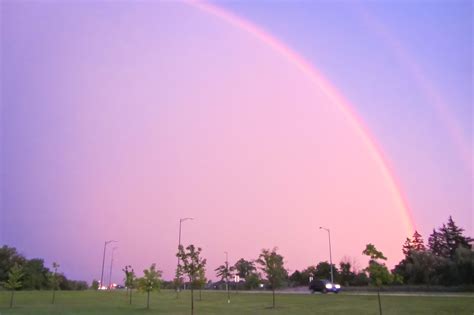 Steve Q Photo: Double Rainbows in the Night Sky, August 13, 2011