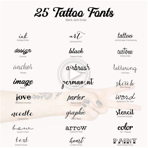 25 gratis tattoo fonts voor uw volgende inkt sessie | Tatoeage ideeën ...