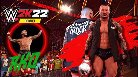 WWE 2K22 Randy Orton RKO Entrance Animation At The Royal Rumble 4k HDR