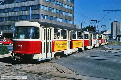 Deutschland Straßenbahn Chemnitz Beiwagen Typ B3D