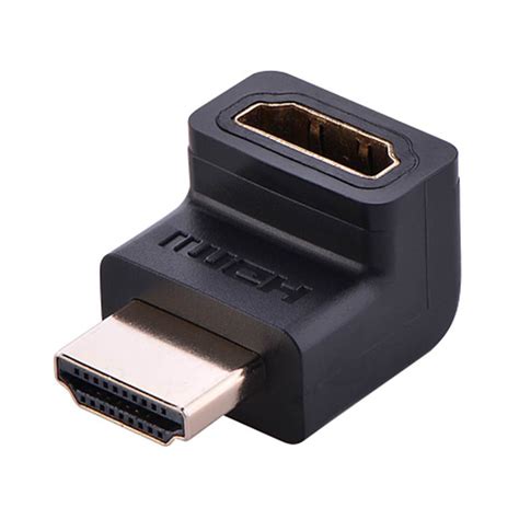 Đầu nối HDMI vuông góc 90 độ Ugreen 20110 bẻ lên