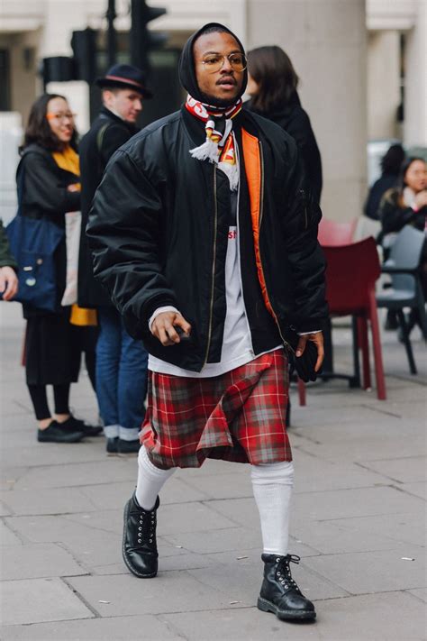 The Best Street Style From Londons Fall 2017 Mens Shows Street