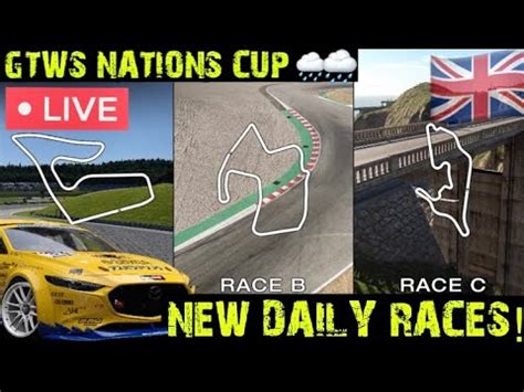 Gran Turismo 7 NEW EMEA DAILY RACES GTWS NATIONS CUP RD 2 PRACTICE