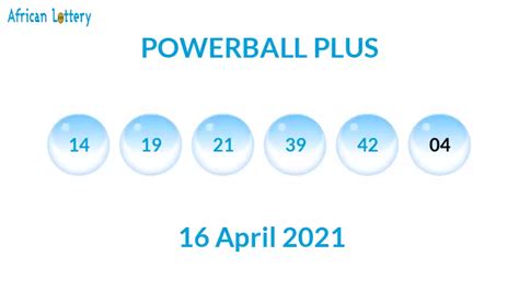 Powerball Plus Results 16 April 2024 Dulce Teriann