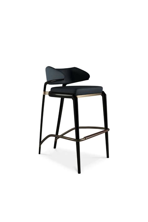 York Bar Chair By Porus Studio Bold Modern Furniture Bar Chairs