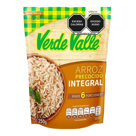 Arroz Precocido Verde Valle Integral G Justo S Per A Domicilio