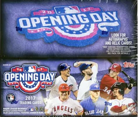 Topps Opening Day Baseball Hobby Box The Locker Room