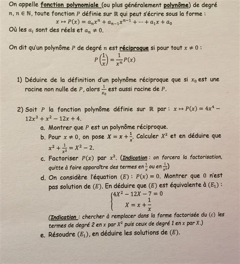 Bonjour j ai un exercice noté a faire en maths niveau 1erS je dois le