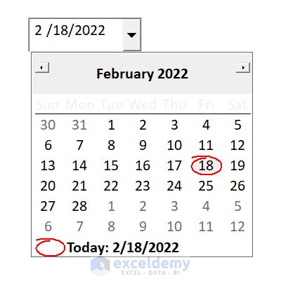 How To Add A Date Picker In Excel Infoupdate Org