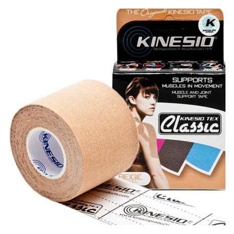 Banda Kinesiologica Kinesio Tex Classic 5 Cm X 4 M Bej EMAG Ro