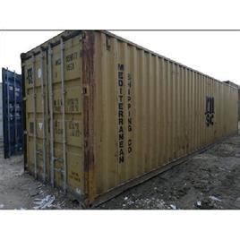 Mild Steel 40 Feet Portable Shipping Container Container Length 40