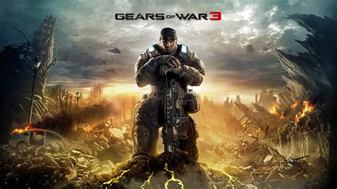 Hd Wallpaper Guns Gears Of War Gears Of War 3 1920x1080 Video Games Gears Of War Hd Art