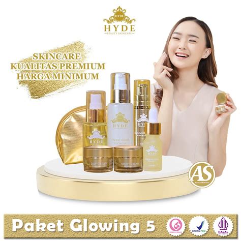 Jual Hyde Beauty Skincare Paket Glowing Isi Serum Sakura Atau Lemon