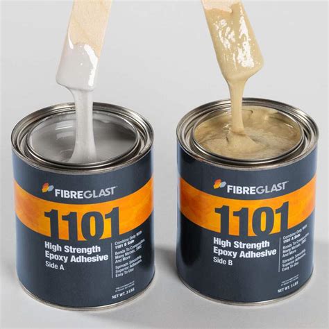 Epoxy Paste Bonding Adhesive Bonds Variety Of Materials Fibre Glast