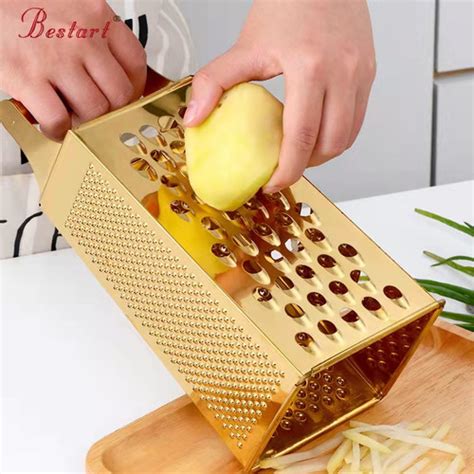 Jual Parutan Grater Menara Pemarut Peeler Buah Sayur 4 Sisi Stainless