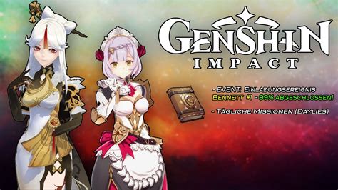 Genshin Impact Event Einladungsereignis Bennett 1 99 gelöst