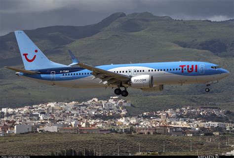 Tui Airways Boeing Ng Max G Tumx Photo Airfleets Aviation