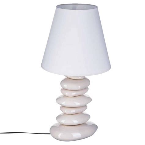 Lampe Galet Beige Cm Paris Prix