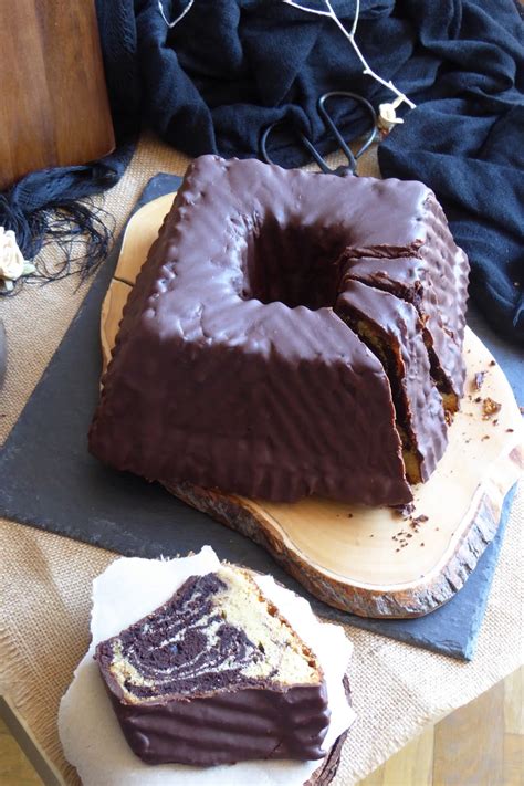 La Chef A Bundt Cake Marmoleado De Chocolate Y Vainilla