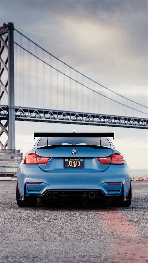 Bmw M4 Blue Wallpaper