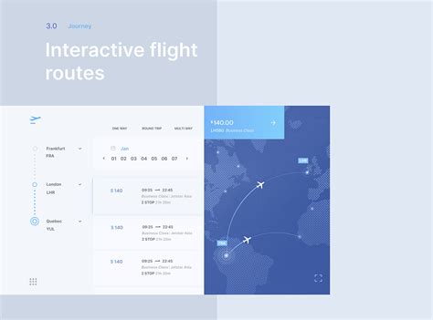 air  flight booking website ui  behance