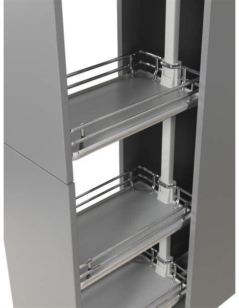 Ip L Luxury Tall Pull Out Shelving Larder Suits Mm Solid Shelves