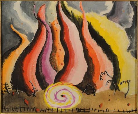 Arthur Dove Fire In The Sauerkraut Factory 1936 41 Oil On Linen 10