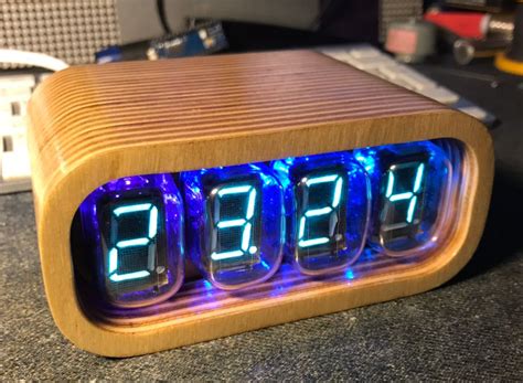 Vfd Clock Iv Esp Esp Wifi Share Project Pcbway