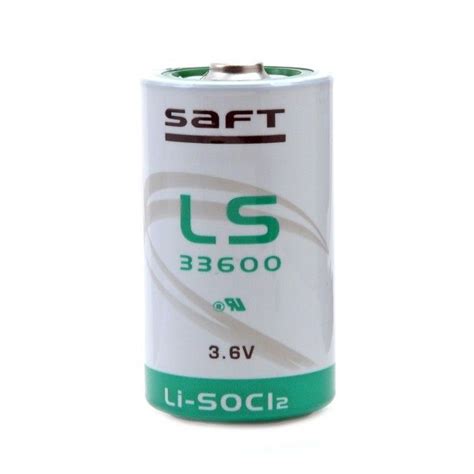 Pila Litio SAFT LS33600 D 3 6V 17Ah Panamar