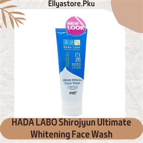 Jual HADA LABO Shirojyun Ultimate Whitening Face Wash 50 Gr Shopee