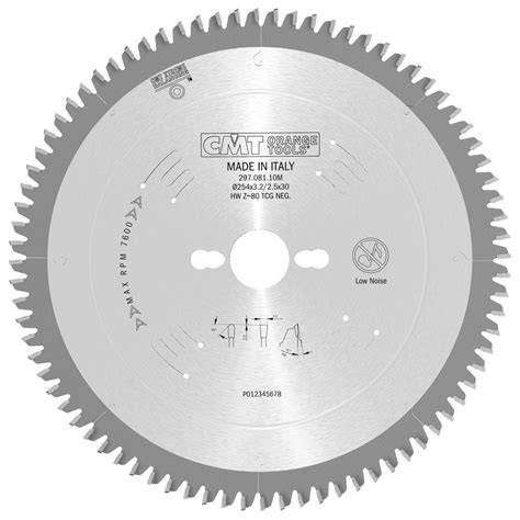 Hoja De Sierra Circular Series Cmt Orange Tool Para