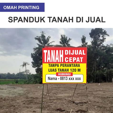 Jual Spanduk Tanah Dijual I Baner Tanah Dijual Shopee Indonesia