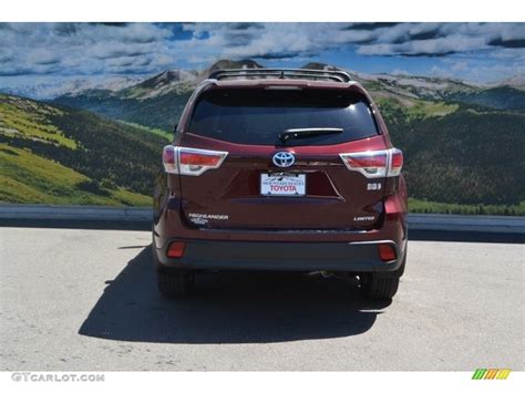 2016 Ooh La La Rouge Mica Toyota Highlander Hybrid Limited Platinum AWD