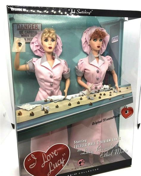 I Love Lucy Episode 39 Lucy And Ethel Job Switching Barbie Collectors Pink Label Ebay