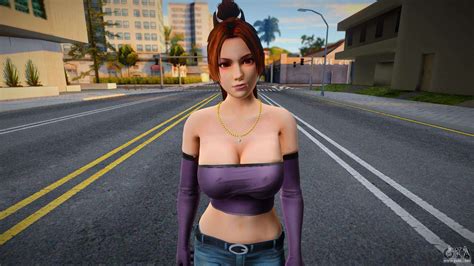 Mai Shiranui Dark Casual For Gta San Andreas