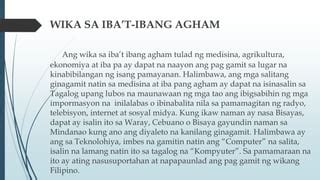 Fil 106 Ugnayan Ng Wika Kultura At Lipunan PPT