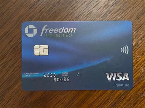 My Chase Freedom Unlimited Card Arrived - Moore With Miles