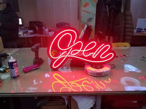 Open neon hortum led tabela Tabela Dünyası Tabela